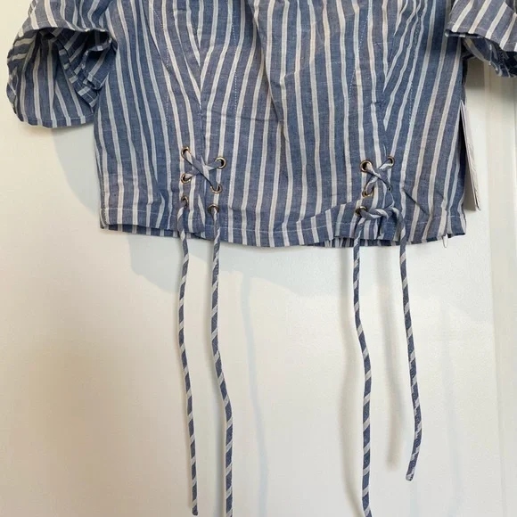 Guess crop top blouse - Picture 7 of 9